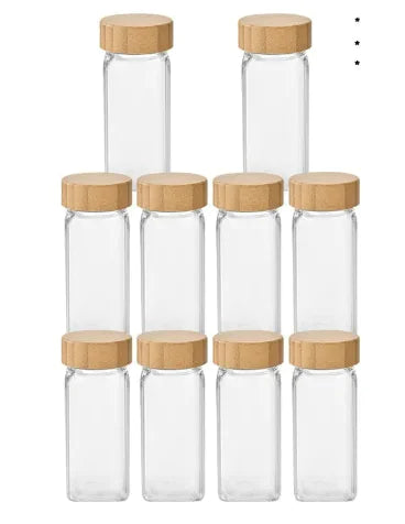 Round Glass Seasoning Jar 120ml