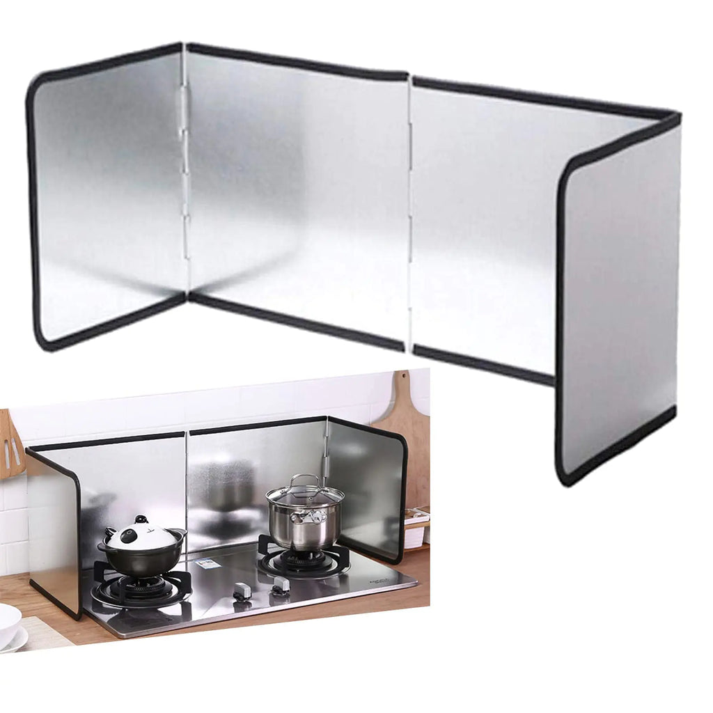 Stove Splatter Guard Grease Splatter Guard Splatter Shield Nonstick Stove Splash Guard Splatter Screen For Frying Oil Splatter Guard Backsplash Guard