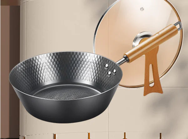 3-Piece Non-Stick Blue 3D Diamond Frying Pan Set